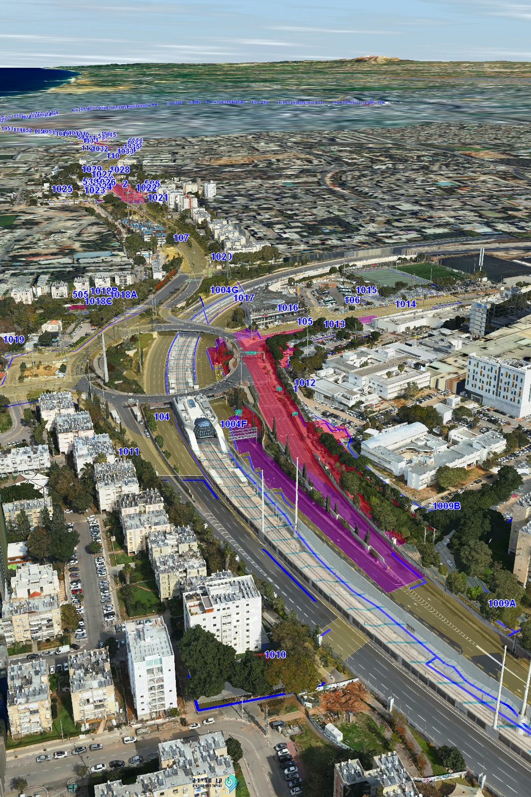 פרויקט קו מדידה במטרו תל-אביב